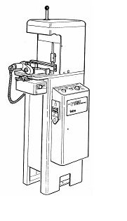 CNC-Bohrzentrum - TEBE - Fom Industrie Aluminium Working Machinery - elektropneumatisch