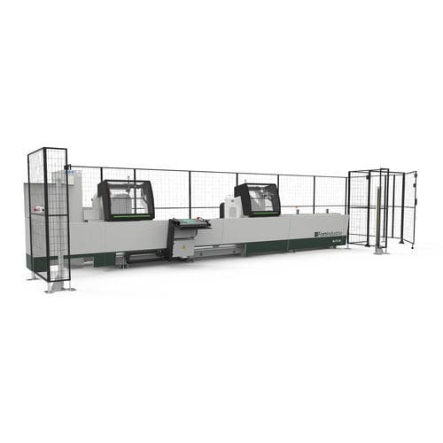 Doppelgehrungssäge mit Frontklingen - BLITZ FW - Fom Industrie Aluminium Working Machinery - für Metall