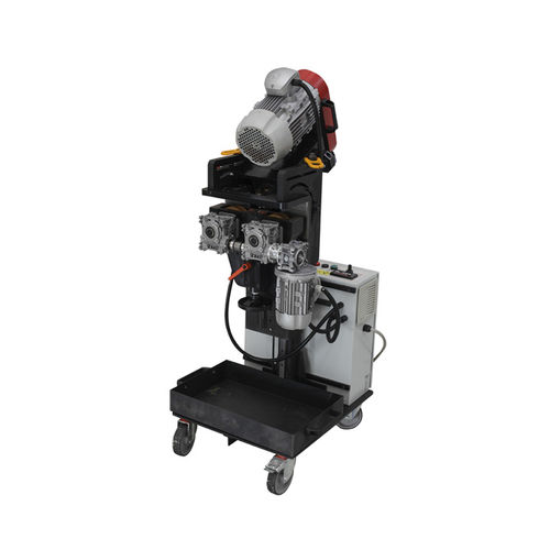 Elektrische Kantenfräsmaschine - MULTIEDGE80 - G.B.C. INDUSTRIAL TOOLS - mobil / Blech / mit verstellbarem Winkel