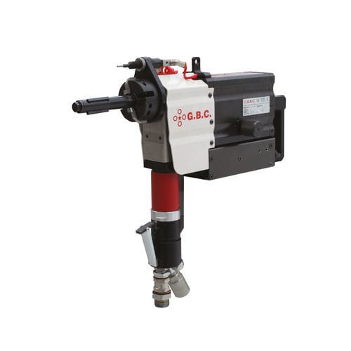 Pneumatische Kantenfräsmaschine - MINI AUTO COMPACT - G.B.C. INDUSTRIAL TOOLS - tragbar / für Rohrenden / automatisch