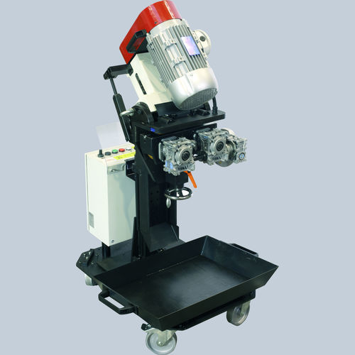 Elektrische Kantenfräsmaschine - COMPACT EDGE - G.B.C. INDUSTRIAL TOOLS - tragbar / für Blech