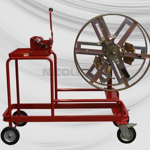 Wickelmaschine für Kabel - AS-19-R - MECCANICA NICOLETTI - manuell / mobil