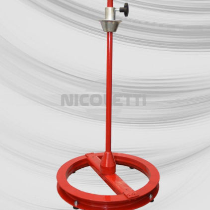 Kabeltrommelabwickler - RAL-15 - MECCANICA NICOLETTI - mit Achse