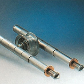 Walze für Kabel - M-10-5-8 - MECCANICA NICOLETTI - waagerecht betrieben / galvanisiertem Stahl