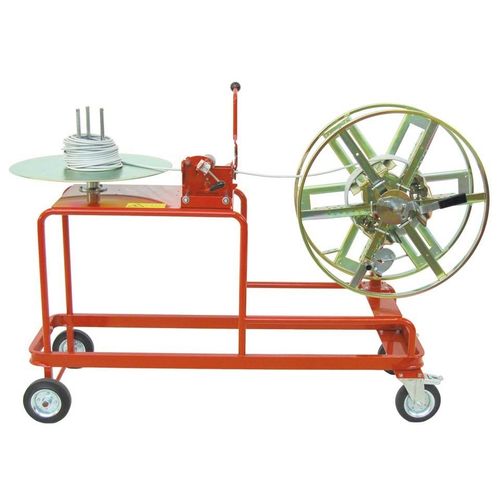 Wickelmaschine für Kabel - AS-19 - MECCANICA NICOLETTI - für Spulen / manuell / mobil