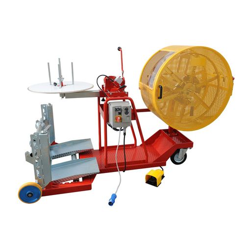 Wickler für Kabel - ASB1-M/V/OE800 - MECCANICA NICOLETTI - motorisiert