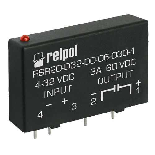 Statisches Relais / 24 VDC - RSR20 series - RELPOL - 5 V DC / 12 VDC / 32 V DC