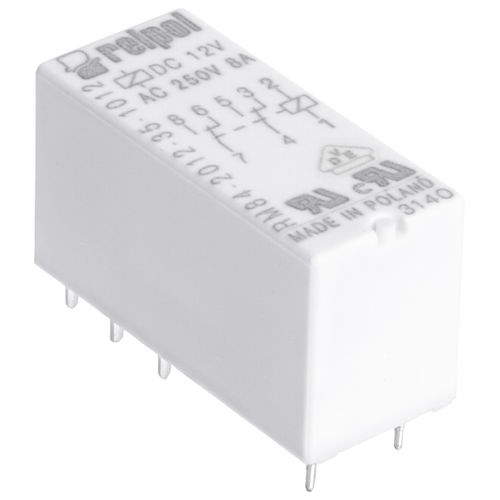 Elektromechanisches Relais / 12 VDC - RM84 series - RELPOL - 24 VDC / 6 V DC / 48 VDC
