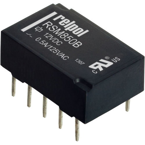 Elektromechanisches Relais / 24 VDC - RSM850B series - RELPOL - 12 VDC / 6 V DC / 5 V DC