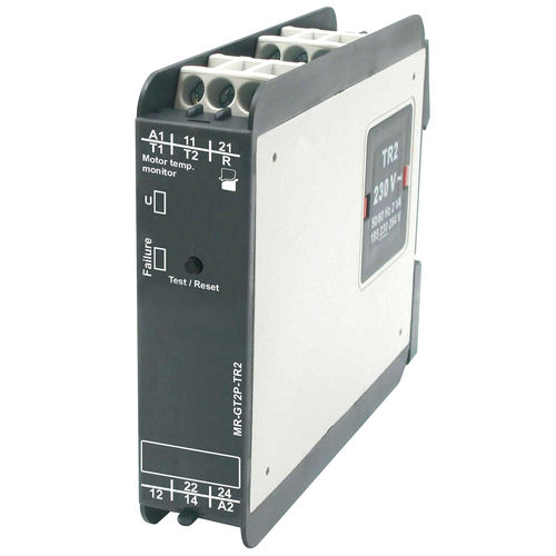 Temperaturüberwachungsrelais - MR-GT2P-TR2 - RELPOL - 2NO/NF / für Elektromotor / für DIN-Schiene