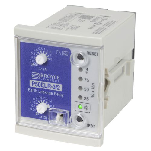 Fehlerstromschutzrelais - P50ELR-3/2 - Broyce Control - 1NO / für Schalttafelmontage / IEC