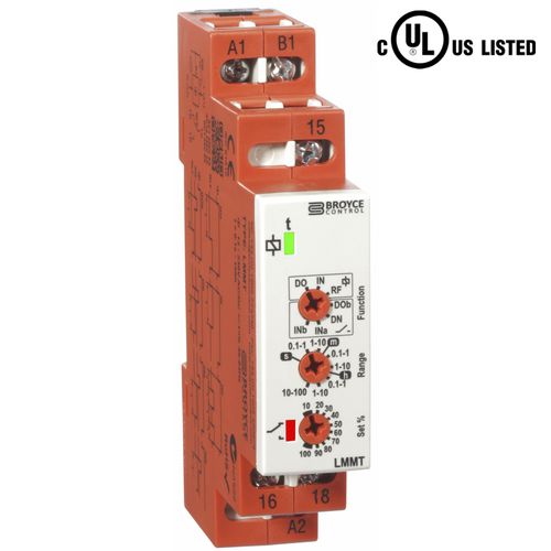Elektronisches Zeitrelais - LMMT - Broyce Control - Multifunktion / für DIN-Schiene / mit Gehäuse