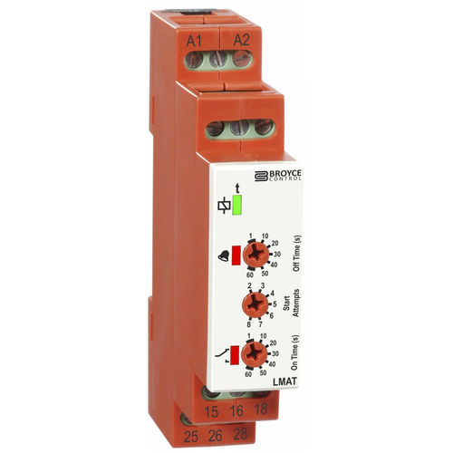 Zeitrelais mit Mehrfachauslösung - LMAT - Broyce Control - für DIN-Schiene / für Verbrennungsmotor / SPDT