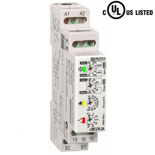 Überstrom-Überwachungsrelais - LMCCR-2A - Broyce Control - Unterstrom / 1NO/NF / AC/DC