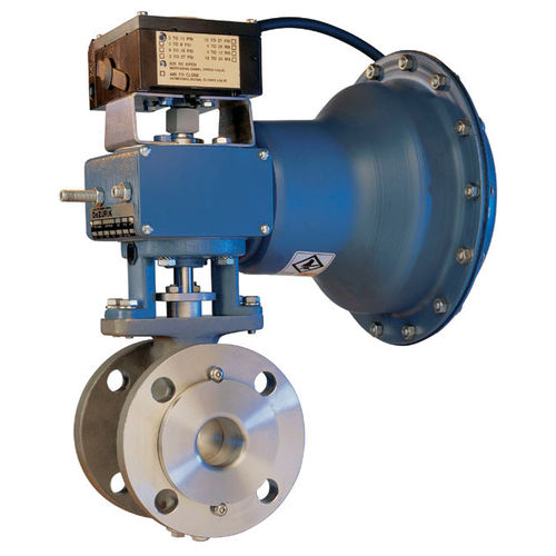 Kugelventil - RCV - DeZURIK - elektrisch / Stell / für Gas