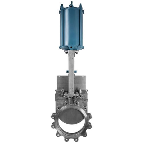 Plattenschieber - KGC-ES - DeZURIK - elektrisch / für Abwasser / für Schlamm