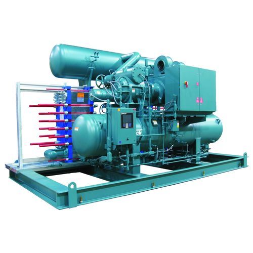 Schraubenverdichter-Rückkühler - PowerPac™ - FRICK Industrial Refrigeration - für Flüssigkeiten / für Industrieanwendungen / kompakt
