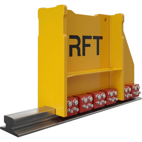 Stoßpuffer - Römer Fördertechnik GmbH / RFT - hydraulisch / Stahl