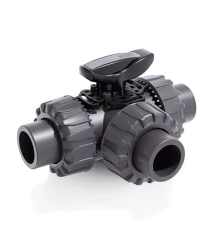 Kugelventil - LKDAV - DUAL BLOCK® - FIP - Formatura Iniezione Polimeri - Hebel / Misch / für Wasser
