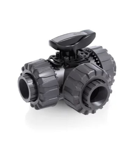 Kugelventil - LKDFV - DUAL BLOCK® - FIP - Formatura Iniezione Polimeri - Hebel / Misch / für Wasser