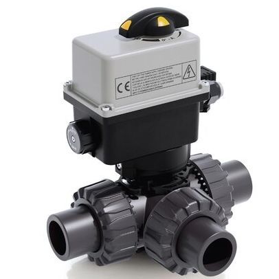 Kugelventil - LKDJV/CE - FIP - Formatura Iniezione Polimeri - elektrisch / Misch / für Wasser