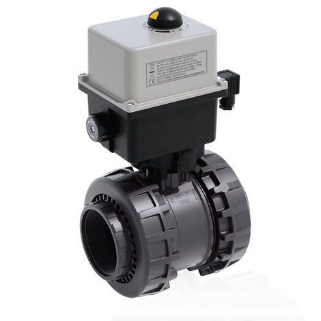 Kugelventil - VXEFV/CE - FIP - Formatura Iniezione Polimeri - elektrisch betrieben / Steuerung / für Wasser