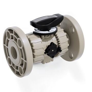 Kugelventil - VKROM - DUAL BLOCK® - FIP - Formatura Iniezione Polimeri - manuell / Stell / für Wasser