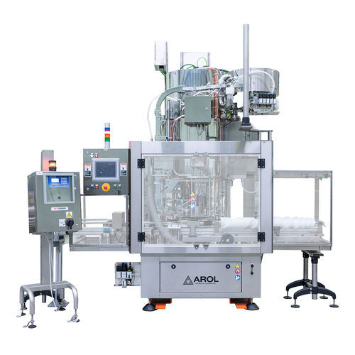 Dreh-Schraubverschlussanlage - EQUATORQUE PK - AROL Closure systems - aseptisch / automatisch / für Plastik-Schraubdeckel