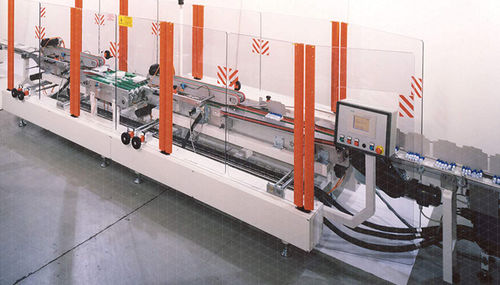 Verschließmaschine für Schachteln - Active S005 - Sacmi - für die Verpackungsindustrie / Tablett