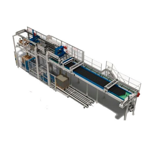 Schichtpalettierer - UNIVERSAL AP EC 60 series - CLEVERTECH - Oben / für Dosen / automatisch