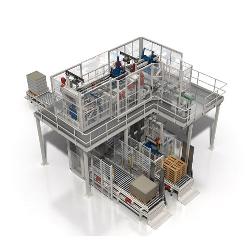 Oben-Palettierer - AC 520 Arrow series - CLEVERTECH - Kisten / für Kartons / Paletten