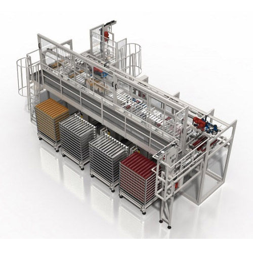 Be- und Entladesystem / Schalen - TS 12/13 ST/AL Autoflow series - CLEVERTECH - automatisch