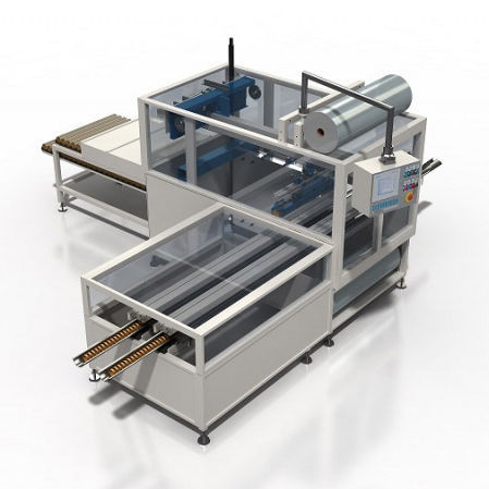 Horizontaler Stretchwickler - TS 14 ST/AL - CLEVERTECH - automatisch / für Aluminium