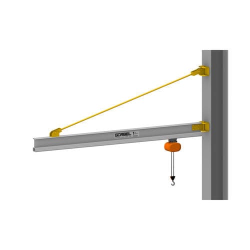 Säulenschwenkkran - AL100 - Gorbel - wandmontiert / ergonomisch / Aluminium