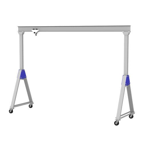 Portalkran auf Rollen - Gorbel - für Werkstatt / Aluminium / leicht