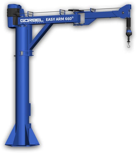 Elektrischer Manipulatorarm - Easy Arm® - Gorbel - mit Flaschenzug / für Hubanwendungen / zum Laden
