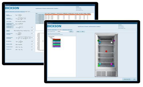 Berechnungs-Anwendungssoftware - OCEAMap - Dickson - Überwachung / Mess / Datenerfassungs und -analyse