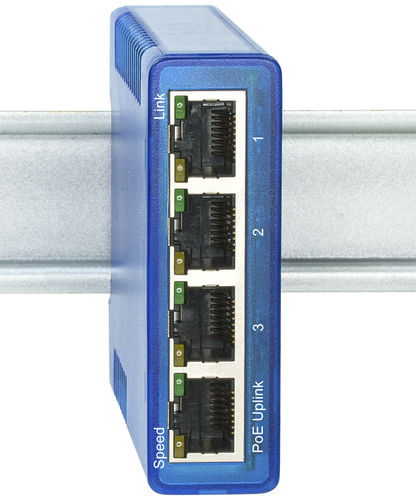 Ethernet-Switch / 4 Ports - 55604 - Wiesemann & Theis - kompakt / PoE / Industrie