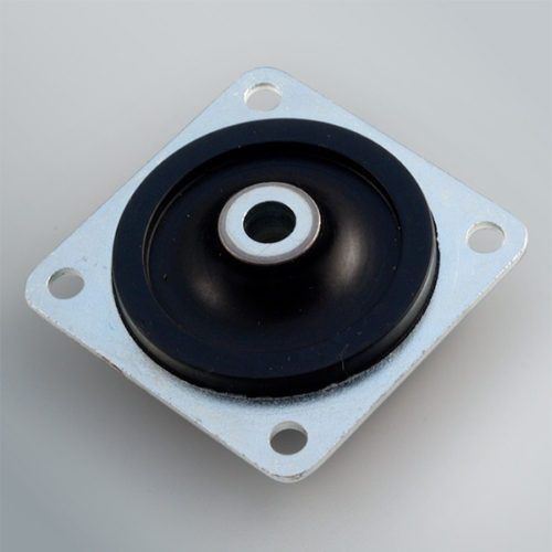 Quadratische elastische Lagerung - PGM series - Vibrostop - Gummi / für die Schifffahrtindustrie / für Mobilgerät