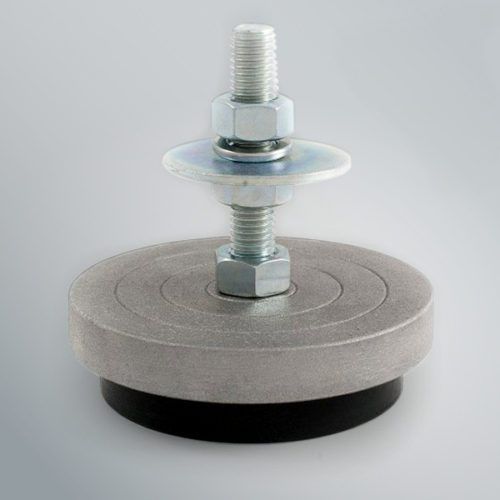Maschinenfuß - TSPP REG series - Vibrostop - Gummi / galvanisiertem Stahl / Nivellier