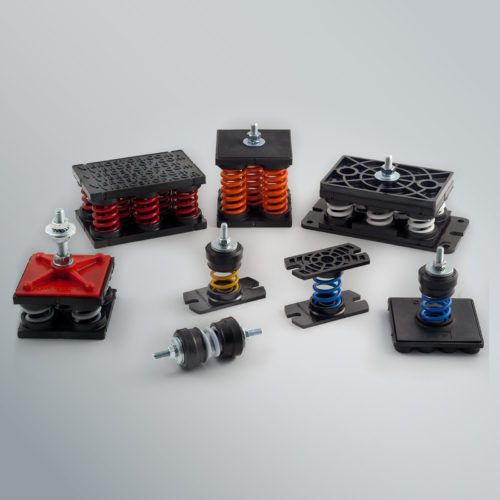 Antivibrationsdämpfer - MOPLA series - Vibrostop - mechanisch / Gummi