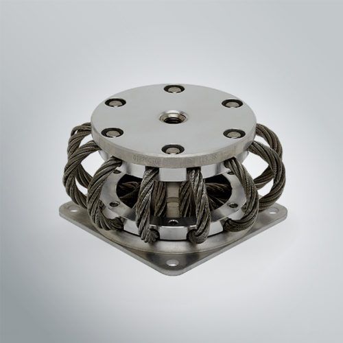 Runde elastische Lagerung - AVAU series - Vibrostop - Metall / Drahtseil-Dämpfer