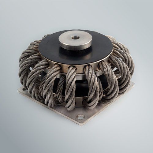 Runde elastische Lagerung - AVAUD series - Vibrostop - Stahl / Drahtseil-Dämpfer