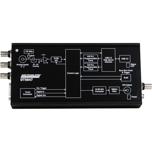 Signalanalysator - DT9847 series - Measurement Computing - Überwachung / Audio / Oberschwingung