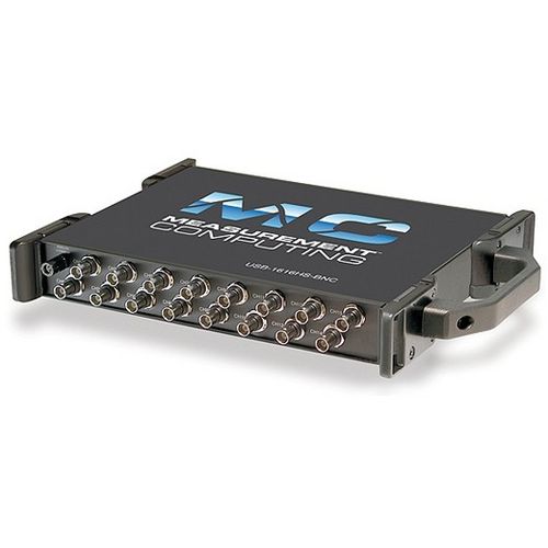 USB-Datenerfassungssystem - USB-1616HS-BNC - Measurement Computing - tragbar / Hochgeschwindigkeit / Analogeingang