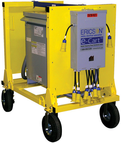 Verteilungs-Elektrogehäuse - 120 - 240 V, 30 - 112.5 kVA | e-Cart2 series  - Ericson - voll ausgestattet / mobil / Stahl