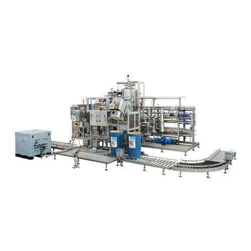 Automatische Abfüllmaschine - MONOBLOC  - FBR-ELPO - für Töpfe / für Fruchtsaft / für Milchprodukte