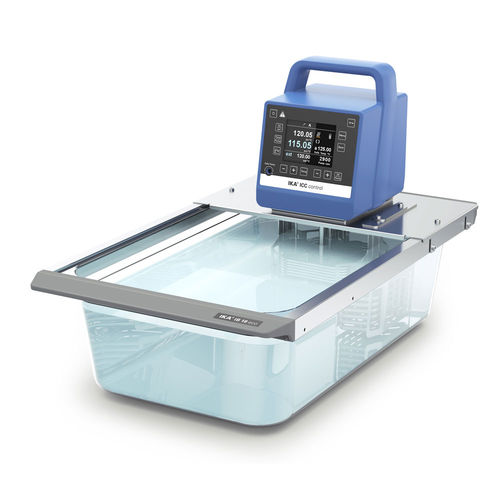 Transparentes Thermostatbad - ICC control eco 18 - IKA - kompakt / Labor