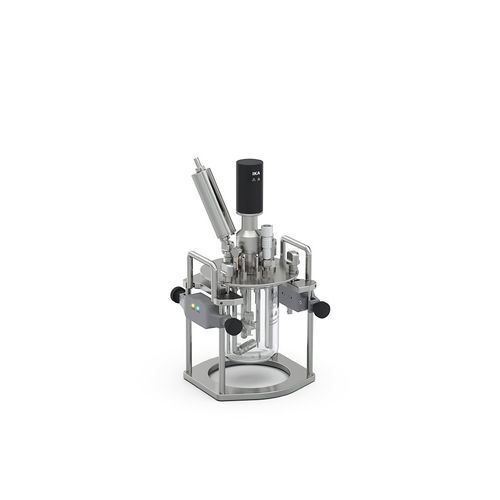 Tank für Bioreaktor - HABITAT cell sw 0.5 - IKA - Zuführung / Steckaufnahme / für Tanks