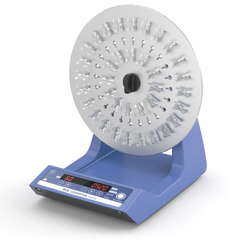 Rotations-Laborschüttler - Loopster basic - IKA - digital / für Probenröhrchen / für biologische Proben